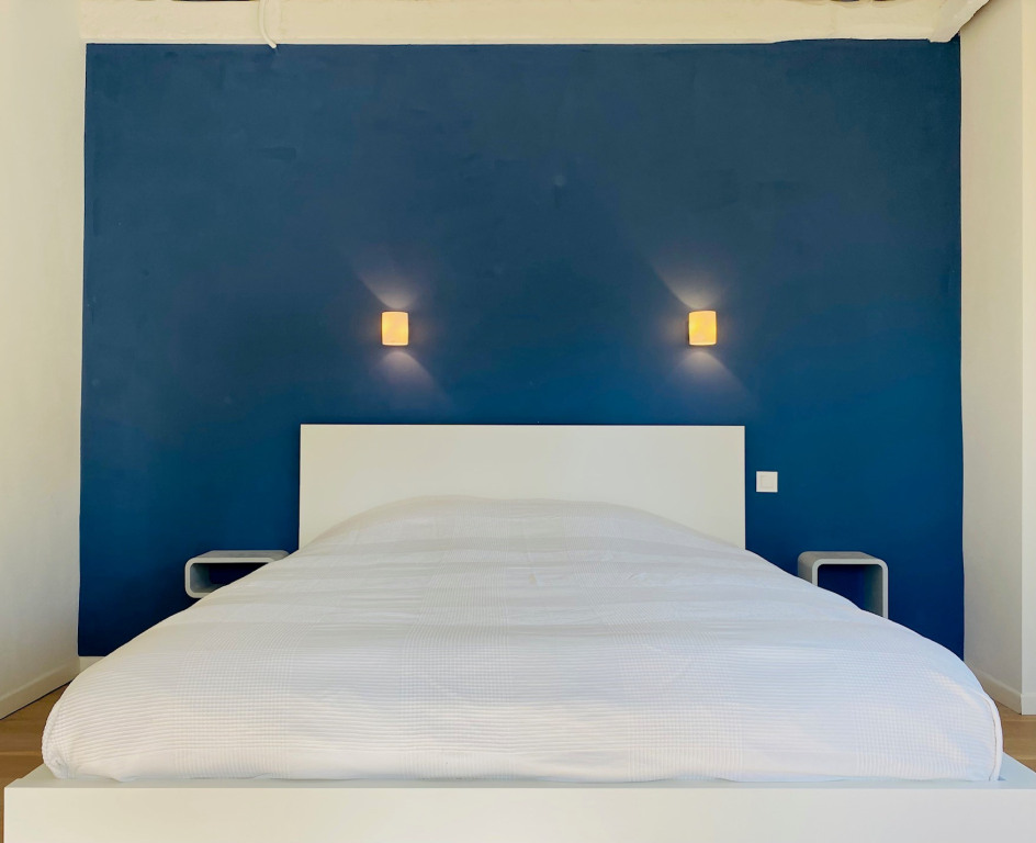 Slaapkamer met uitzicht